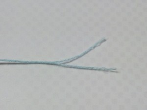 刺し子糸の分け方
